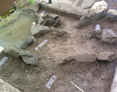 Ansicht von oben Aushub und Drainage.jpg