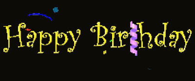 Geburtstag.Happy Birthy.Schrift.gold.gif