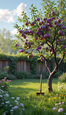 Pflege und Ernte des Pflaumenbaums: Ein Leitfaden für üppiges Obst und gesunde Bäume
