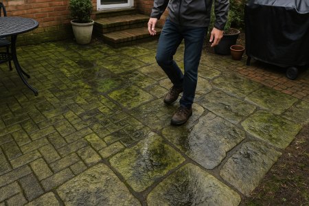 Warum Ihr Hochdruckreiniger Terrassen und Wege zerstört – und welche Profi-Methode jetzt die Oberflächen rettet